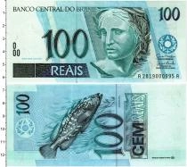 Продать Банкноты Бразилия 100 реалов 1994 