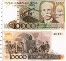 Продать Банкноты Бразилия 10000 крузейро 1984 