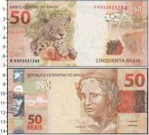 Продать Банкноты Бразилия 50 рейс 2010 