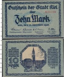 Продать Банкноты Веймарская республика 10 марок 1918 