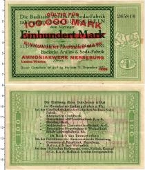 Продать Банкноты Веймарская республика 100000 марок 1922 