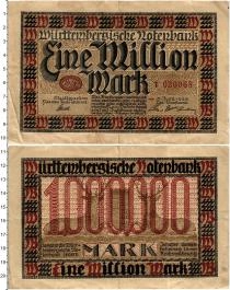 Продать Банкноты Веймарская республика 1000000 марок 1923 