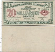 Продать Банкноты Веймарская республика 20,000,000,000 марок 1923 