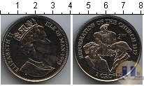 Продать Монеты Остров Мэн 1 крона 0 Медно-никель