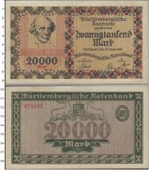 Продать Банкноты Веймарская республика 20000 марок 1923 