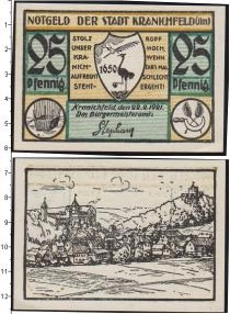 Продать Банкноты Веймарская республика 25 пфеннигов 1921 