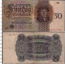 Продать Банкноты Веймарская республика 50 марок 1924 