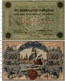 Продать Банкноты Веймарская республика 500 марок 1922 