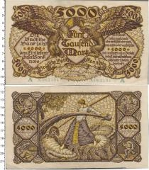 Продать Банкноты Веймарская республика 5000 марок 1922 