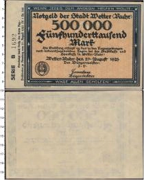 Продать Банкноты Веймарская республика 500000 марок 1923 