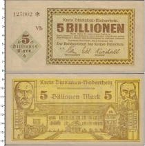 Продать Банкноты Веймарская республика 5000000000 марок 1923 