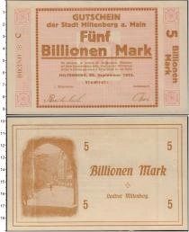 Продать Банкноты Веймарская республика 5000000000 марок 1923 