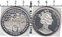 Продать Монеты Остров Мэн 15 евро 1996 Серебро