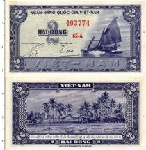 Продать Банкноты Вьетнам 2 донга 1955 