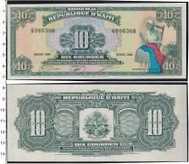 Продать Банкноты Гаити 10 гурдов 1988 