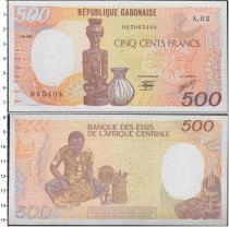 Продать Банкноты Габон 500 франков 1985 