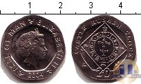 Продать Монеты Остров Мэн 25 пенсов 2004 