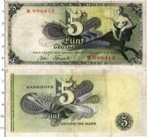 Продать Банкноты Германия 5 марок 1948 
