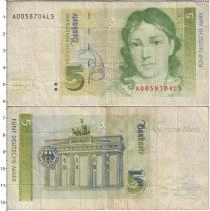 Продать Банкноты Германия 5 марок 1991 
