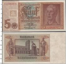 Продать Банкноты Германия 5 марок 1942 