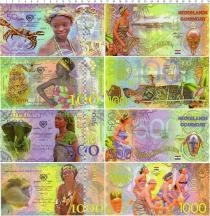 Продать Банкноты Гана Гана набор из 4 бон 2016 
