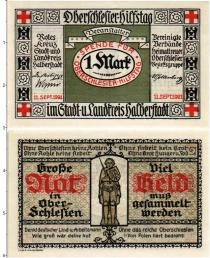 Продать Банкноты Германия : Нотгельды 1 марка 1921 