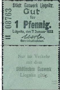 Продать Банкноты Германия : Нотгельды 1 пфенниг 1922 