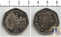 Продать Монеты Остров Мэн 50 пенсов 1999 Медно-никель