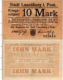 Продать Банкноты Германия : Нотгельды 10 марок 1918 