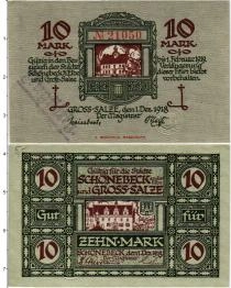Продать Банкноты Германия : Нотгельды 10 марок 1918 