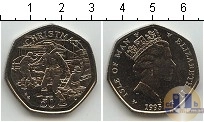 Продать Монеты Остров Мэн 50 пенсов 1995 Медно-никель