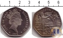 Продать Монеты Остров Мэн 50 пенсов 1992 Медно-никель