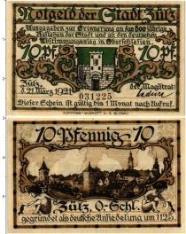 Продать Банкноты Германия : Нотгельды 10 пфеннигов 1921 