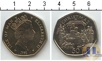 Продать Монеты Остров Мэн 50 пенсов 1991 Медно-никель