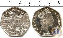 Продать Монеты Остров Мэн 50 пенсов 1989 Серебро
