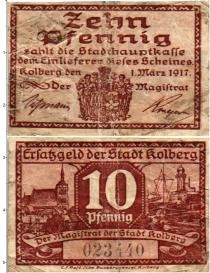 Продать Банкноты Германия : Нотгельды 10 пфеннигов 1917 