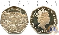 Продать Монеты Остров Мэн 50 пенсов 1986 Серебро