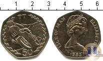 Продать Монеты Остров Мэн 50 пенсов 1982 Медно-никель