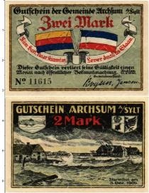 Продать Банкноты Германия : Нотгельды 2 марки 1921 