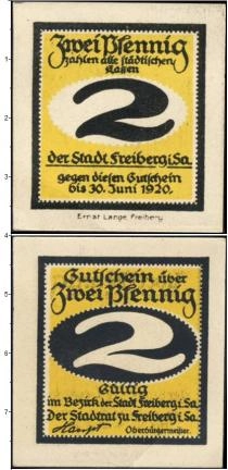 Продать Банкноты Германия : Нотгельды 2 пфеннига 1920 