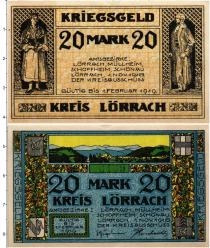 Продать Банкноты Германия : Нотгельды 20 марок 1919 