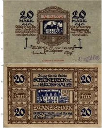Продать Банкноты Германия : Нотгельды 20 марок 1918 