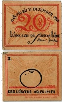 Продать Банкноты Германия : Нотгельды 20 пфеннигов 1921 