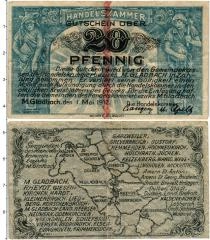 Продать Банкноты Германия : Нотгельды 20 пфеннигов 1917 