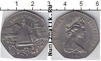 Продать Монеты Остров Мэн 50 пенсов 1981 Серебро