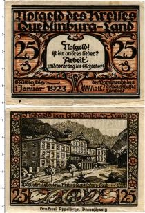 Продать Банкноты Германия : Нотгельды 25 пфеннигов 1923 