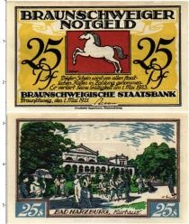 Продать Банкноты Германия : Нотгельды 25 пфеннигов 1921 
