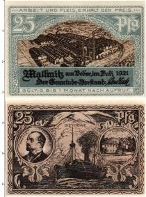 Продать Банкноты Германия : Нотгельды 25 пфеннигов 1921 