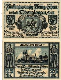 Продать Банкноты Германия : Нотгельды 25 пфеннигов 1921 