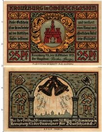Продать Банкноты Германия : Нотгельды 25 пфеннигов 1921 